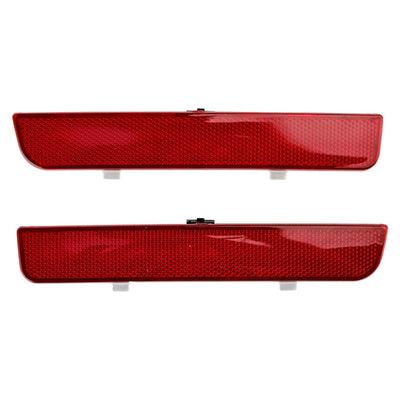2x Feu Stop Réflecteur Pare-chocs Arrière Rouge Range Rover L322 - vue de face 2 - Becquet Voiture