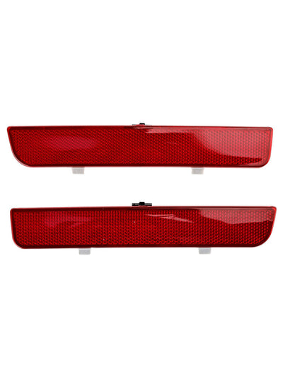 2x Feu Stop Réflecteur Pare-chocs Arrière Rouge Range Rover L322 - vue de face - Becquet Voiture