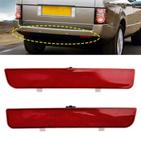 2x Feu Stop Réflecteur Pare-chocs Arrière Rouge Range Rover L322 - vue de profil - Becquet Voiture
