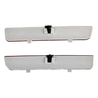 2x Feu Stop Réflecteur Pare-chocs Arrière Rouge Range Rover L322 - vue de trois-quarts - Becquet Voiture
