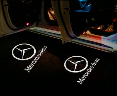 2x LEDs de Portes Mercedes Benz CLA, CLS, E Coupé - vue arrière - Becquet Voiture