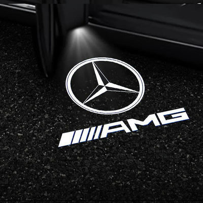 2x LEDs De Portes Mercedes CLA CLS Classe E Coupé - vue de face - Becquet Voiture