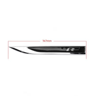 2x Logos Ailes Volkswagen R-Line 147mm - vue arrière - Becquet Voiture