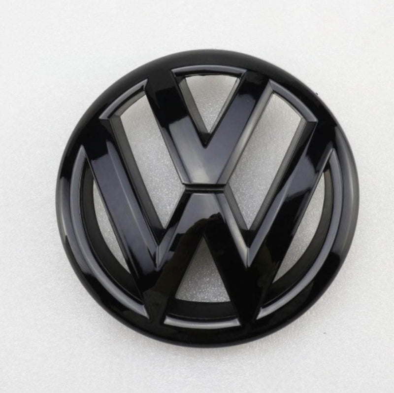 2x Logos VW Jetta MK6 VI Noir Brillant (11-14) - vue arrière - Becquet Voiture