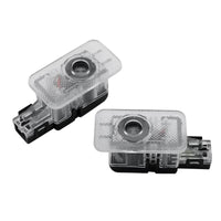 2X Lumières LED pour Portes Volvo Projection Logo Haute Définition - vue rapprochée - Becquet Voiture
