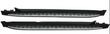 2x Marches Pieds Mercedes GLC X253 C253 Aluminium 2015-2018