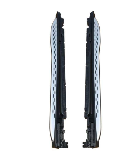 2x Marches Pieds Mercedes GLC X254 C254 (2023) Aluminium - vue de face - Becquet Voiture