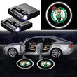 2x Projecteurs de Porte LED Logo Boston Celtics pour Voiture