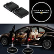 2x Projecteurs LED de Porte Chrysler avec Logo Projeté Sol