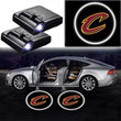 2X Projecteurs LED de Porte Voiture Logo NBA Cleveland Cavaliers