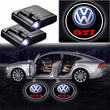 2x Projecteurs LED GTI pour Portes de Voiture Sans Fil