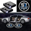 2X Projecteurs LED Logo Dallas Mavericks pour Porte de Voiture