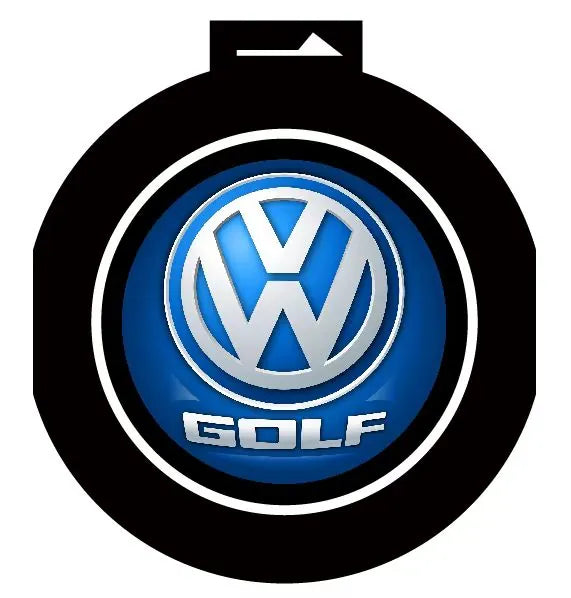 2x projecteurs LED sans fil Golf pour portières avec logo - vue arrière - Becquet Voiture