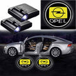 2X Projecteurs LED Sans Fil Logo Opel pour Portières Voiture