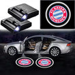 2x Projecteurs Porte LED Logo Bayern Munich pour Voiture