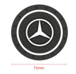 2x Tapis Porte Bouteille Mercedes 72mm