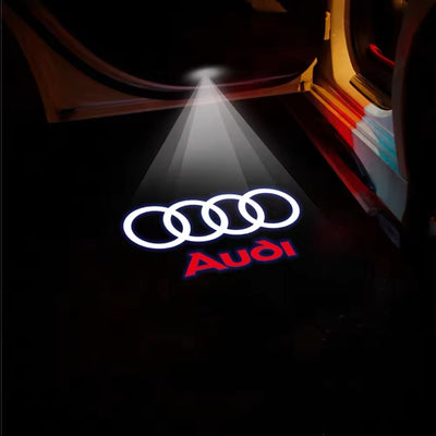 Projecteur logo porte voiture Audi