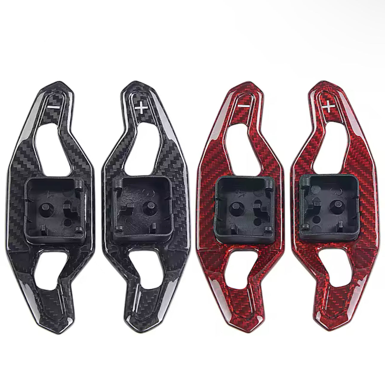 Palette au volant Audi R8 fibre de carbone