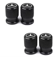 4x Bouchons de Valve Mercedes