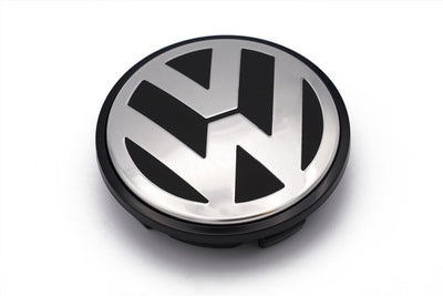 4x Caches de Jantes Volkswagen 55, 60, 65, 70 mm - vue de profil - Becquet Voiture