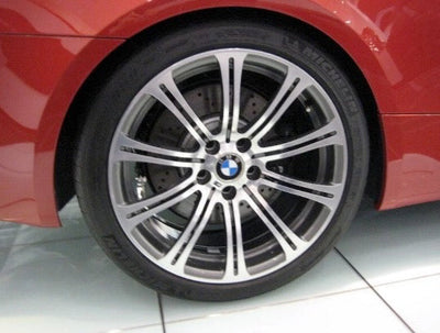 4x Centres de Roues BMW 60mm - vue de profil - Becquet Voiture
