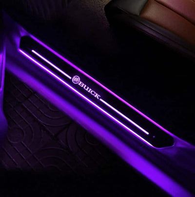 Seuils de porte LED Buick éclairés 7 couleurs, aimantés, étanches - vue 4