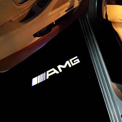 Projecteur logo porte voiture Mercedes Benz AMG