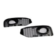 Grille Antibrouillard VW T5 S-Line Noir Brillant
