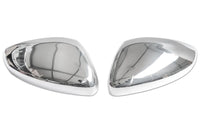 Coque de Rétroviseur Opel Corsa F 2019+ Chromée en Acier Inoxydable 304, Paire à Coller