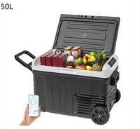 Glacière Électrique Voiture 18 à 50 L Compresseur 12V 24V 230V Application -20 °C