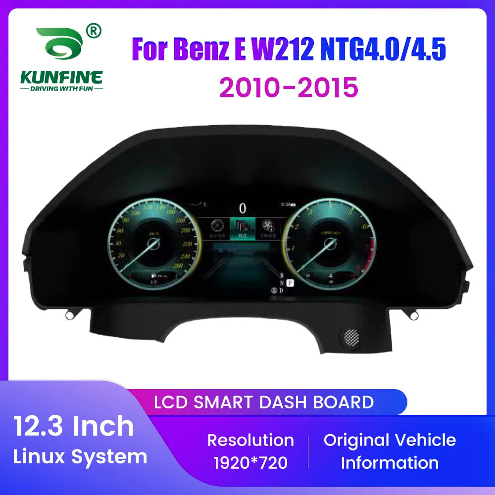 Tableau de Bord Numérique Mercedes Classe E W212 2010-2015