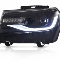 Phares LED Chevrolet Camaro 2014-2015 5e Génération Clignotants Séquentiels Feux de Jour