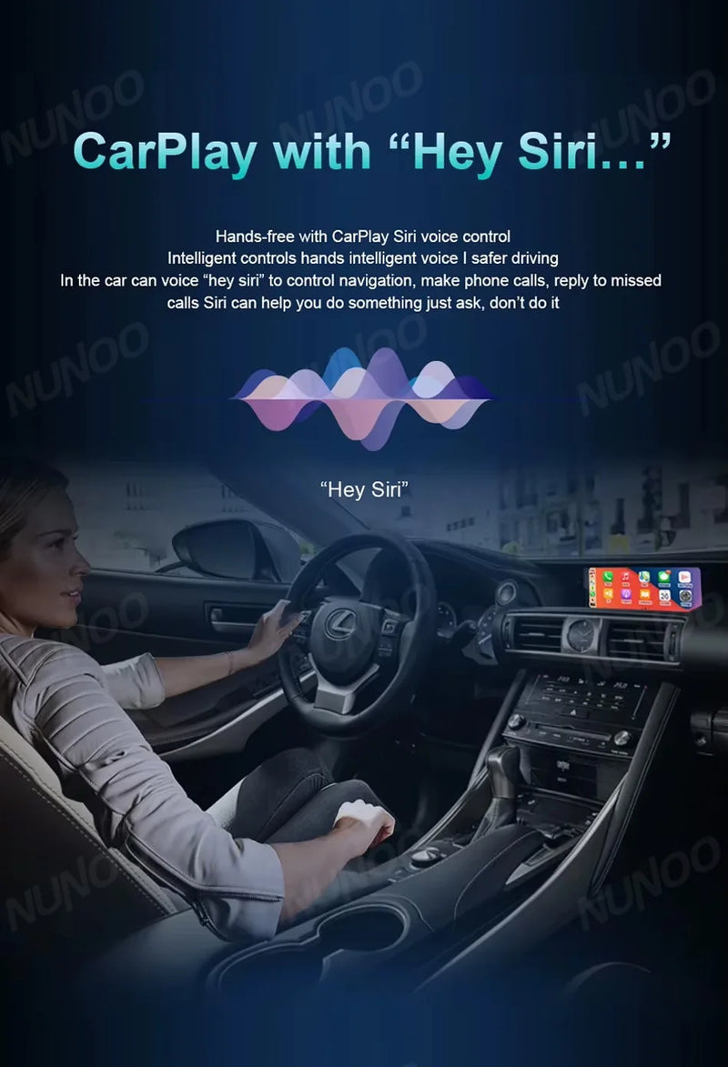 Autoradio Sans Fil CarPlay Android Auto Lexus IS 2013-2017 Écran 10,25 Pouces GPS 4G DSP
