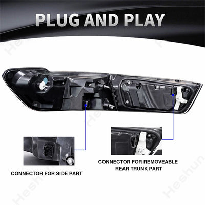 Feux Arrière LED GTS BMW Série 3 G20 G80 M3 (2019-2024)