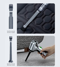 Aspirateur de Voiture SZUK Sans Fil Pro 15000 Pa ou Basic 6000 Pa Souffle et Gonfle USB-C