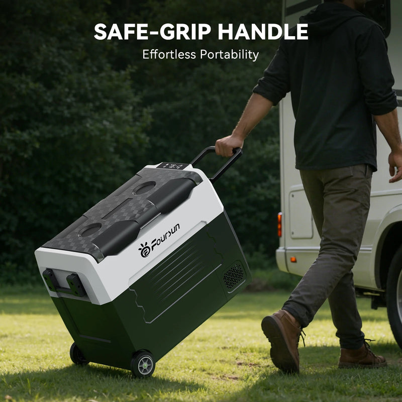 Glacière Réfrigérateur Portable Voiture Congélateur 21 à 55 L Compresseur 12V 24V Bluetooth