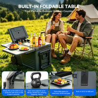 Glacière Réfrigérateur Portable Voiture Congélateur 21 à 55 L Compresseur 12V 24V Bluetooth