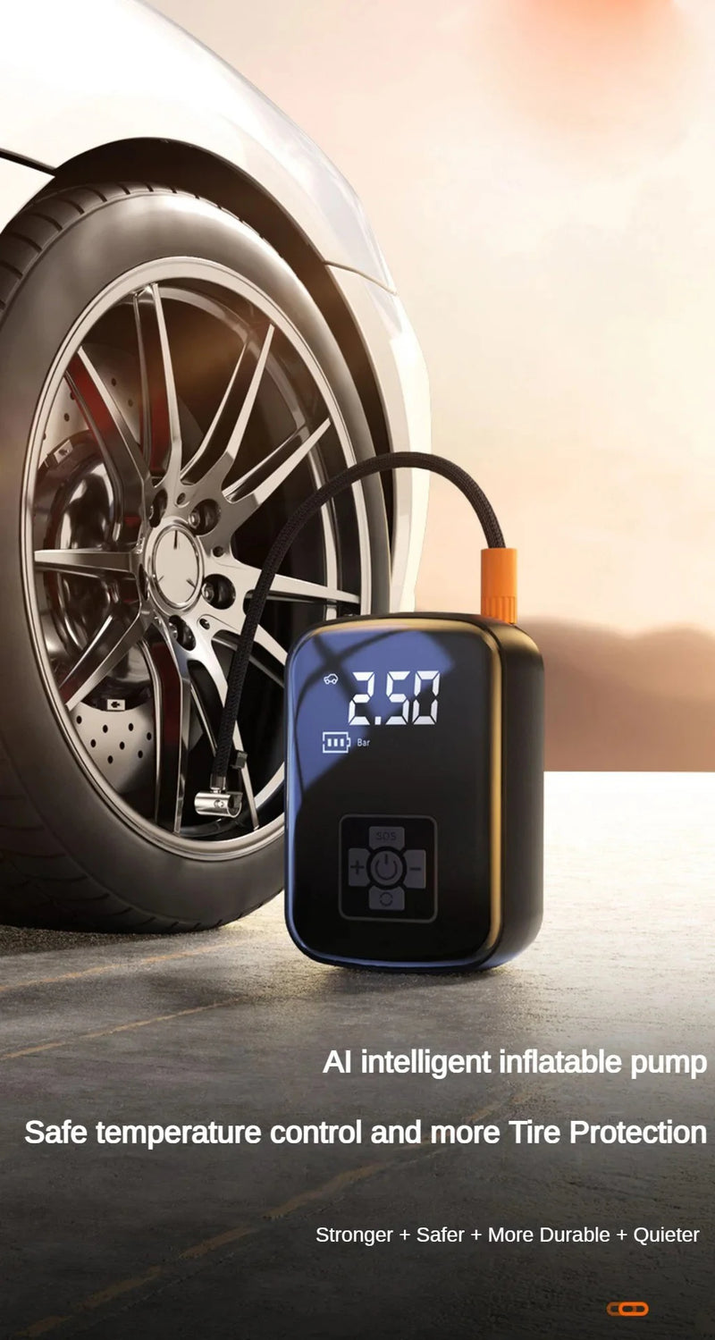 Gonfleur de Pneu Sans Fil EAFC avec Écran Numérique 150 PSI