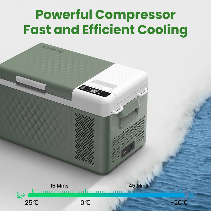 Réfrigérateur de Voiture Alpicool RT20 19 L Mini Congélateur Portable à Compresseur 12/24 V