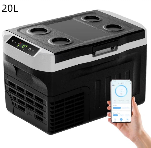 Glacière Électrique Voiture 18 à 50 L Compresseur 12V 24V 230V Application -20 °C