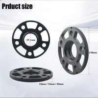 Wheel Spacers Audi 5x112 57.1 mm Center Bore 12 to 20 mm