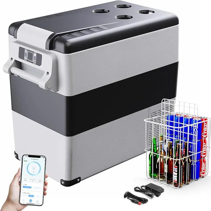 Glacière Électrique Voiture 18 à 50 L Compresseur 12V 24V 230V Application -20 °C