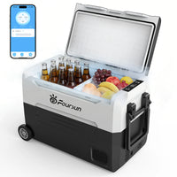 Glacière Réfrigérateur Portable Voiture Congélateur 21 à 55 L Compresseur 12V 24V Bluetooth