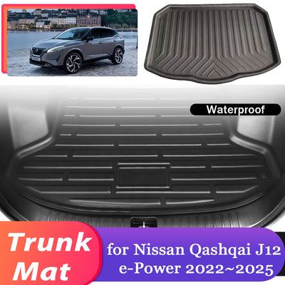 Tapis de Coffre Nissan Qashqai J12 2022-2024 Imperméable