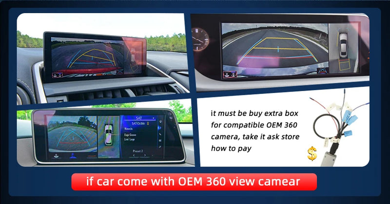 Autoradio Android 14 Lexus NX 200 200t 300h 2014-2021 Écran 10,25 Pouces CarPlay DSP GPS