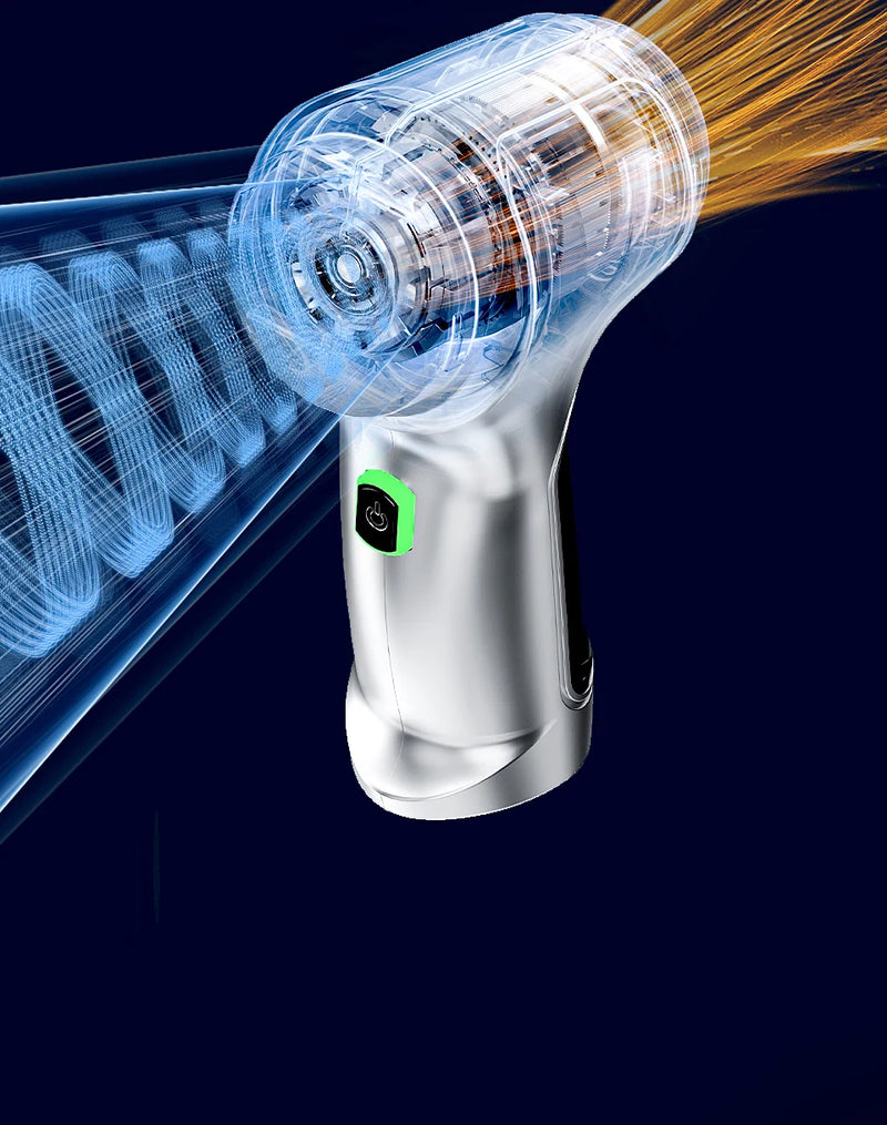 Aspirateur de Voiture SZUK Sans Fil Pro 15000 Pa ou Basic 6000 Pa Souffle et Gonfle USB-C