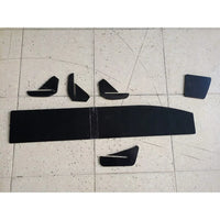 Diffuseur Arrière Seat Leon MK3 : Kit Ailettes et Extensions Latérales Noir