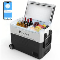 Glacière Réfrigérateur Portable Voiture Congélateur 21 à 55 L Compresseur 12V 24V Bluetooth