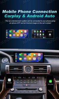 Autoradio Sans Fil CarPlay Android Auto Lexus IS 2013-2017 Écran 10,25 Pouces GPS 4G DSP