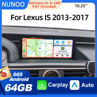 Autoradio Sans Fil CarPlay Android Auto Lexus IS 2013-2017 Écran 10,25 Pouces GPS 4G DSP